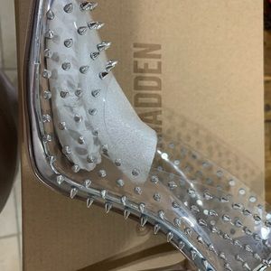 New Steve Madden Vala-S Clear